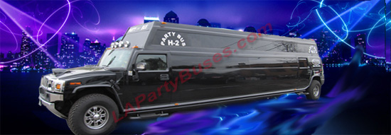 Los Angeles Hummer H2 Party Bus - 22 Passenger, limo bus los angeles