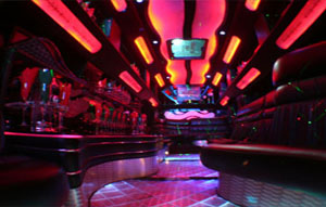 Hummer H2 Limousine Interior - 20 Passenger