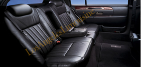 4 Pass. Executive Town Car Interior